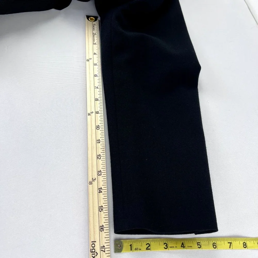 Rossi Umberto Rossi‎ Men Suit Wool 100% Black 3 Buttons down Size 44R/Large